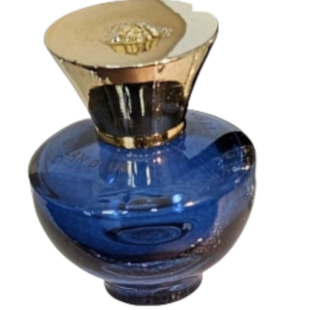 VERSACE pour femme Dylan Blue Bottle (empty) 0.17 oz 4.83 mL